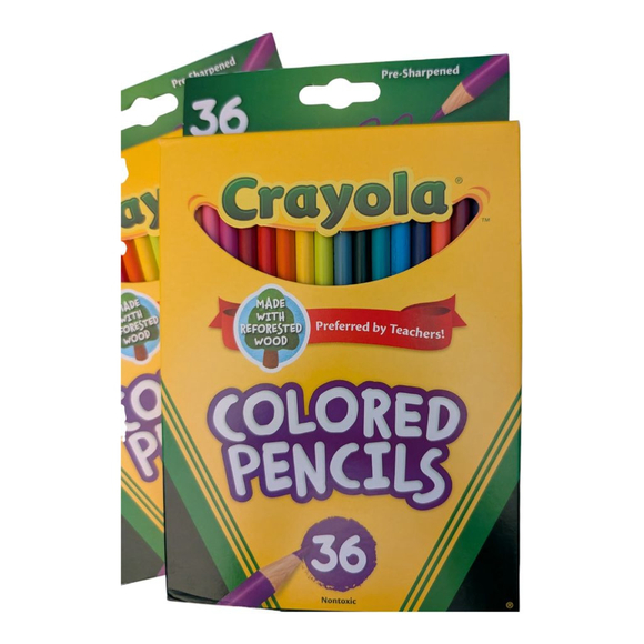 Crayola colored pencils, set of 3 packs 36 each - Picture 2 of 6